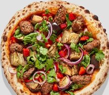 Пицца кебаб-баклажан