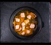 Мисо-суп с лососем