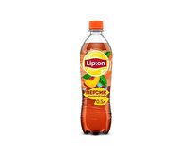 Черный чай Lipton с персиком