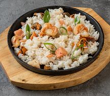 Рис с морепродуктами