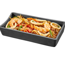 Фунчоза с морепродуктами