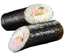 Суширитто с крабом