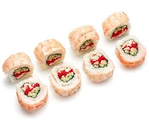 Окане с креветкой и крабом 