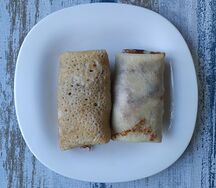 Блины с мясом