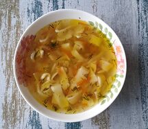 Лапша куриная