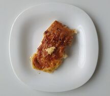 Филе горбуши, запечённое под овощами