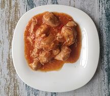 Гуляш из куриного филе