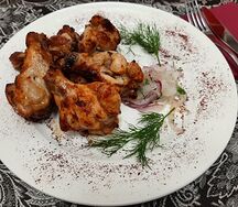 Шашлык из куриных крылышек