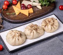 Хинкали со cвинo-говяжьим фаршем