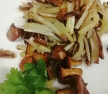 Картофель жареный