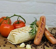 Шаурма maxi с мясными сосисками