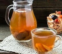 Компот из свежих фруктов