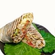 Шаурма авторская с ветчиной и сыром