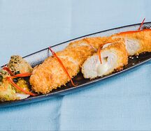 Куриная грудка в панировке с сыром