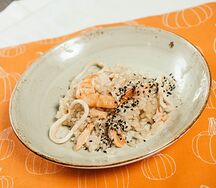 Рис с морепродуктами
