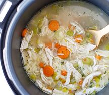 Очень Вкусный Куринный суп с лапшой