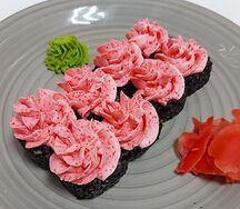 Ролл Калифорния кунжут Блэк