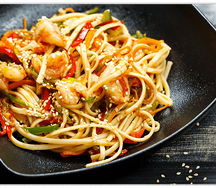 Лапша (wok) c курицей