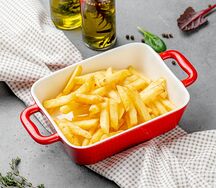 Картофель фри с кетчупом
