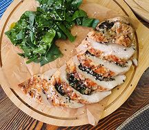 Фаршированная куриная грудка