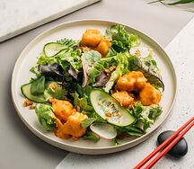 Салат с цыплёнком карри