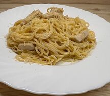 Паста Пене с курицей