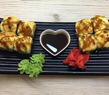 Запеченный окунь