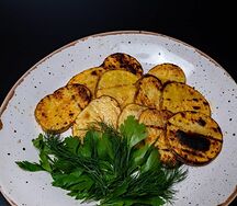 Картофель на гриле