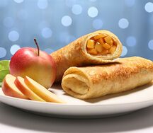 Блины: яблоки и корица полезный и вкусный десерт