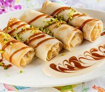 Блины: с мягкой карамелью