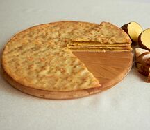 Пирог с картофелем и белыми грибами