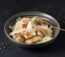 Салат Цезарь с креветкой