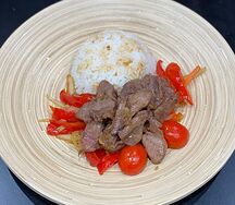 Мясо с овощами