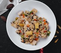 Рис с курицей