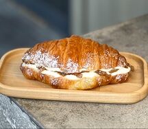 С кокосовым кремом и печёным яблоком