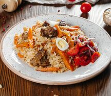 Плов по-самаркандски с бараниной