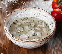 Чучвара с бульоном