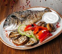 Дорадо на гриле