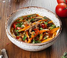 Лагман с телятиной