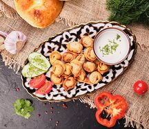 Чучвара жареная