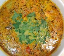 Индийский суп с чечевицей Масурдал