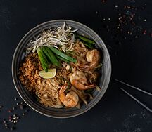 Пад тай с креветкой