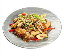 Харусаме с курицей и овощами