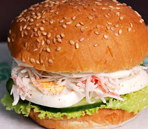 Булочка с крабом