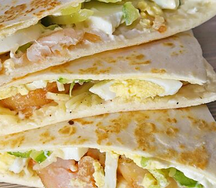 Кесадилья с креветкой