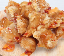 Байтсы в кисло-сладком соусе