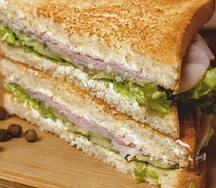 Сэндвич с ветчиной