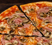 Пицца Ветчина и грибы