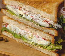 Сэндвич с крабом