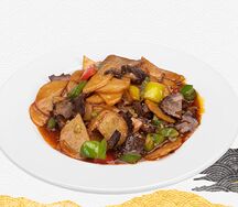 Картофель с говядиной